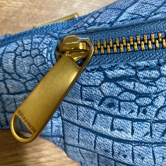 Brahmin Harker Light Denim Tetra - Picture 3 of 15